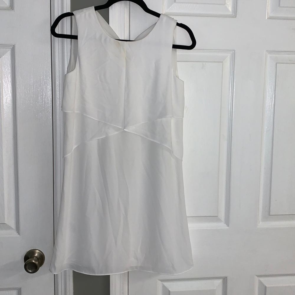 BCBG white dress NWT
